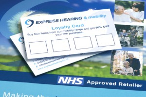 Express Hearing and Mobility literature design