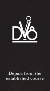 DV8 Bar logo design
