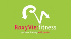 Roxy Vie Fitness logo design