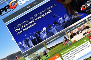 PowerPlay Golf® web site screen shot
