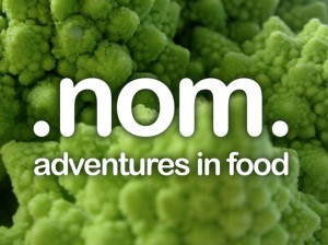 Nom Kitchen blog corporate identity