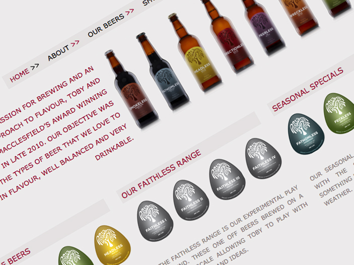 Redwillow Brewery web site screen grab