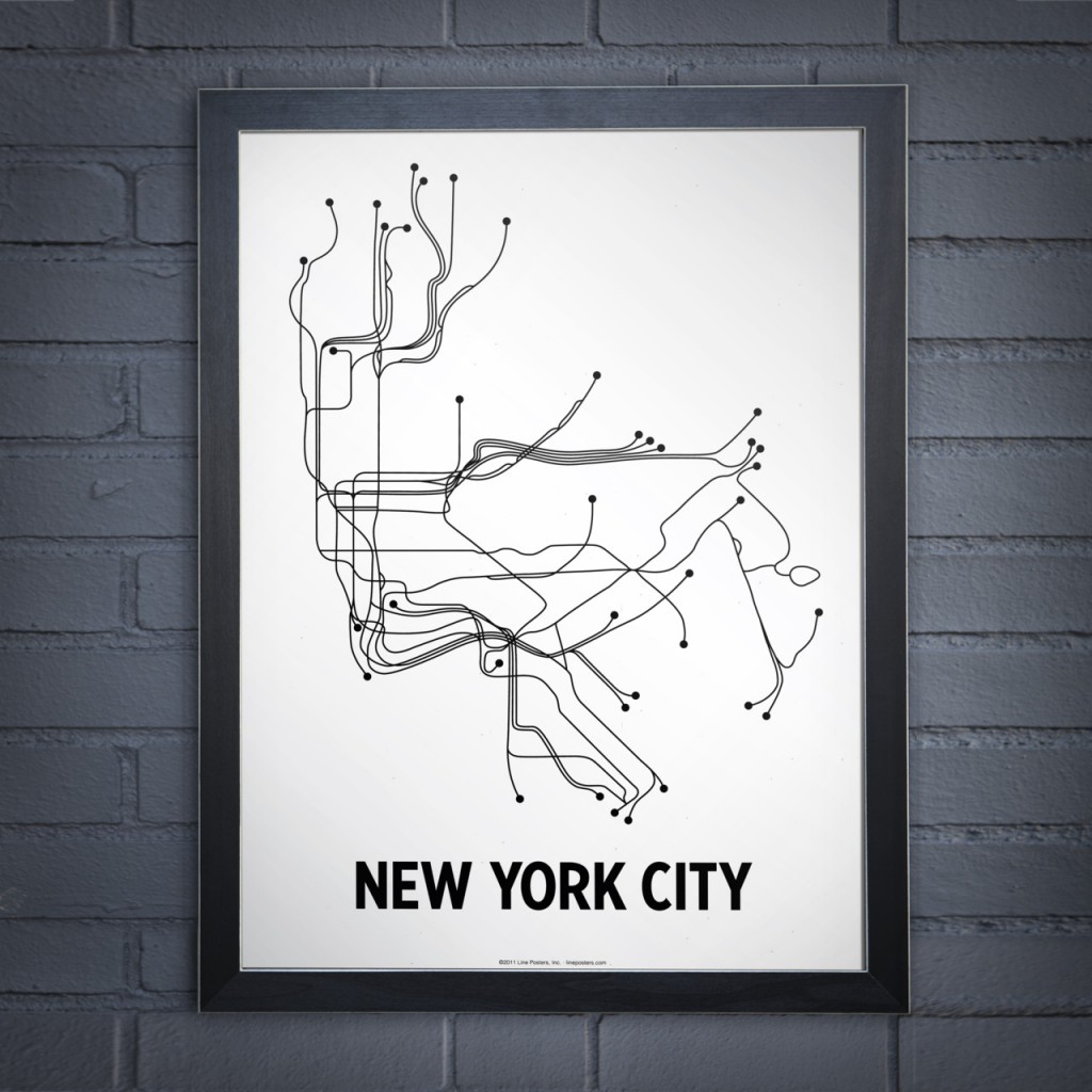 Line Poster Design - adomedia