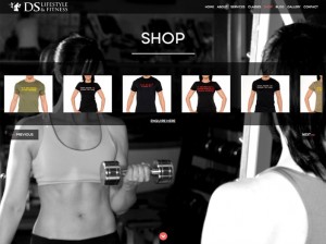 DS Lifestyle and Fitness Website by ADOmedia - Shop