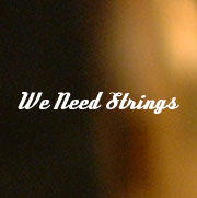 We Need Strings Logo by ADOmedia