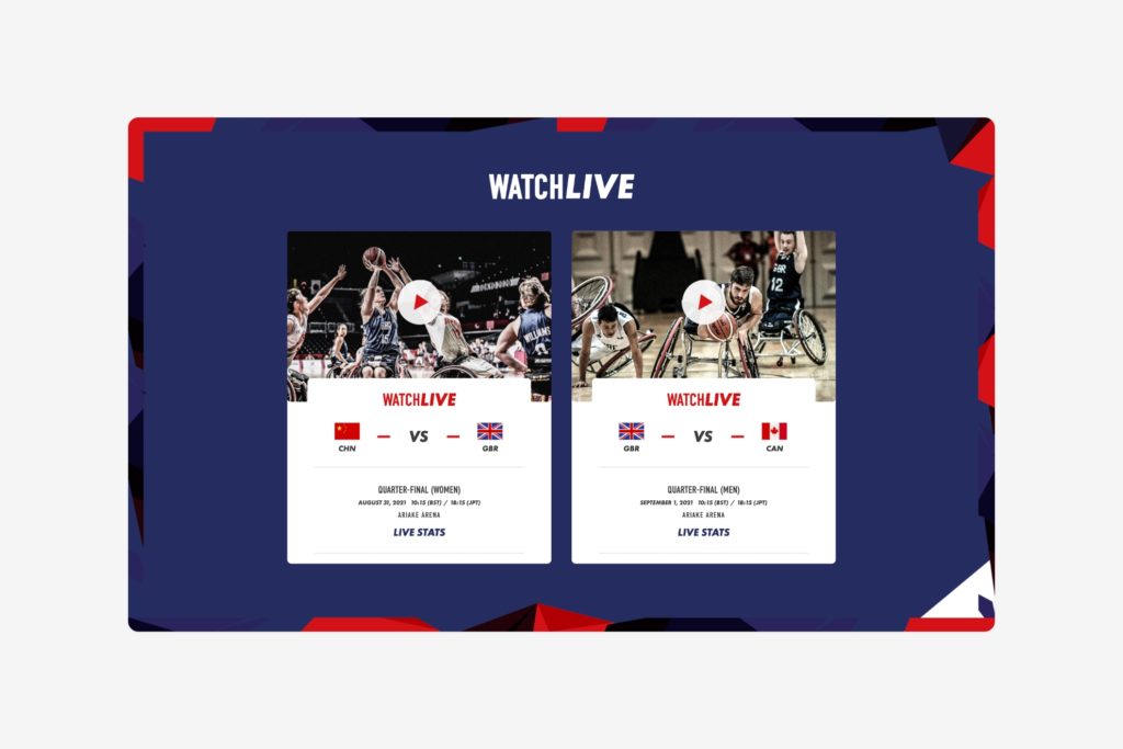 British Wheelchair Basketball Tokyo 2020 Hub adomedia